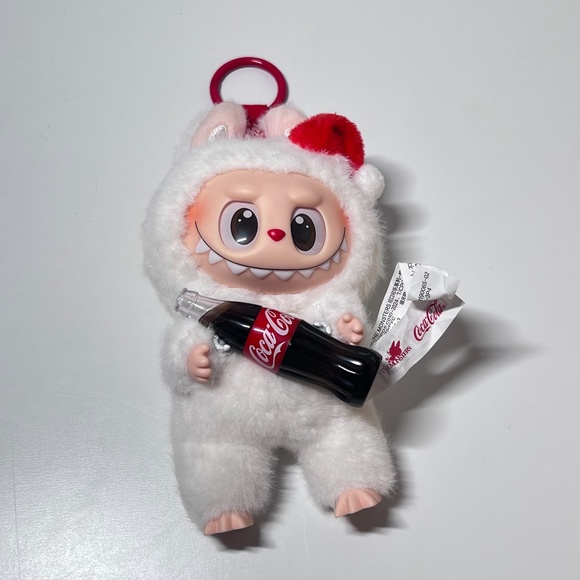 POP MART Accessories - Original Labubu Popmart x The Monsters Vinyl Face x Coca Cola Surprise Shake